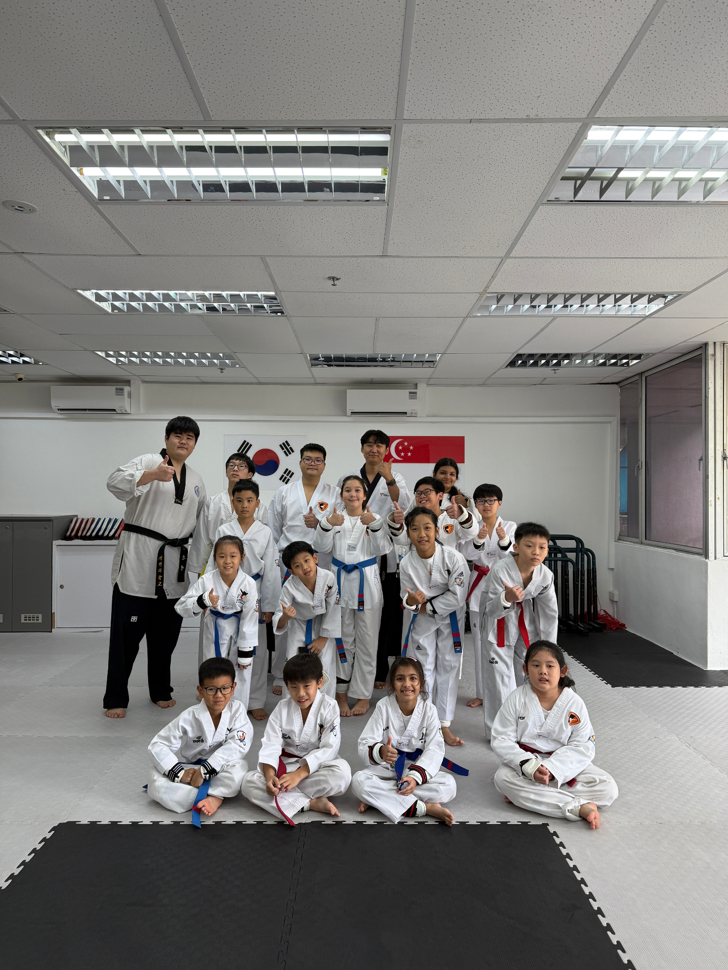 Kids belt progression class